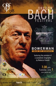 Oregon Bach Festival Orchestra premieres Man of Oregon